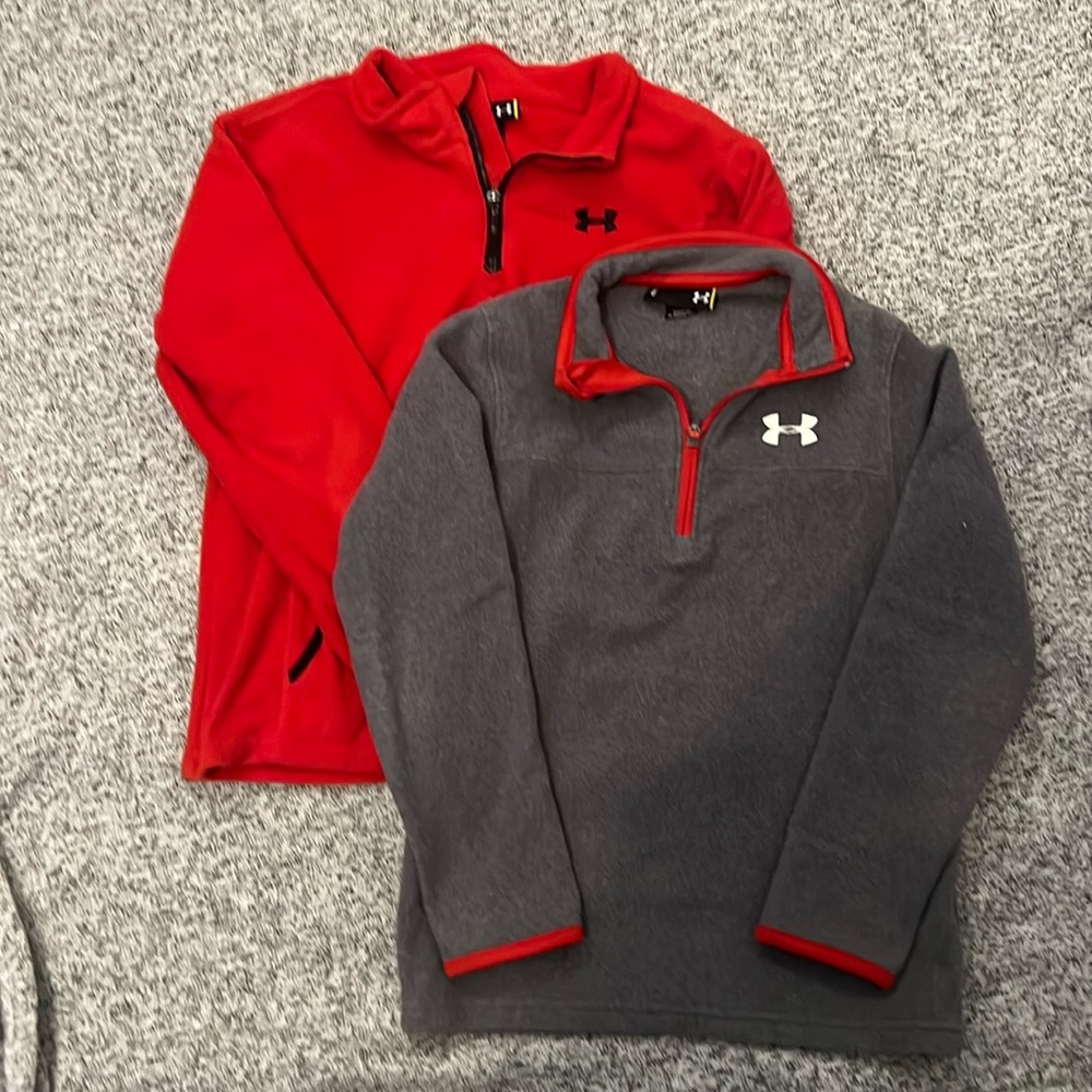 Boys Fleece Under Armour pullovers